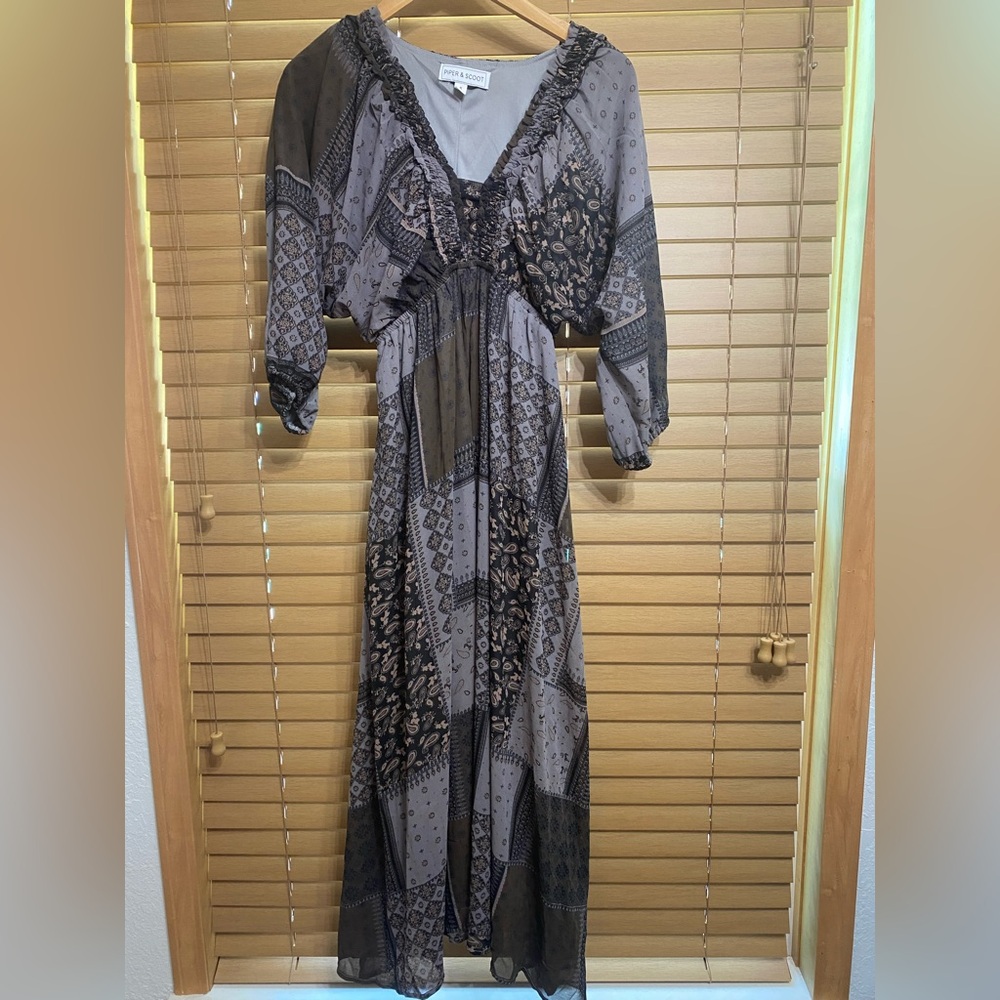 PIPER & SCOOT PATCHWORK DRESS